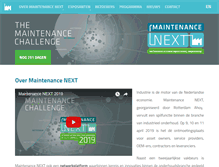Tablet Screenshot of maintenancenext.nl